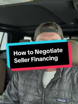 How to Negotiate Seller Financing #realestate #realestateinvesting #cashflow #depreciation #costsegregationstudy #costsegregation #passiveincome #capitalgains #taxfreewealth #commercialrealestate #residentialrealestate #cashoncashreturn 