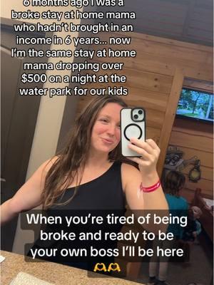 When dropping $500 on a night at the water park doesn’t drain your account you’re doing something right 🫶 #sahmtiktok #sahmsidehustles #bluecollarwifelife #workingmomstruggles #startdigitalmarketing #sidehustleformoms 