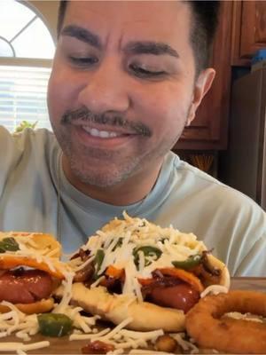 You know I had to try the Mexican hotdog trend. #mexicanhotdogs #recipesoftiktok #mukbang #hotdog 