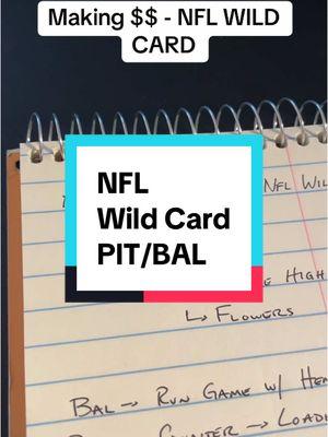 NFL wild card notes #sportsbetting #nflbets #nflbetting #betstoday #NFLPlayoffs #nflwildcard 