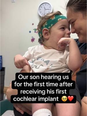 Will never stop reliving this moment #spata5l1 #spata5 #lucaslife #cochlear #cochlearimplant #lucasjourney #momcontent #MomsofTikTok #momsunder30 #momlife #firsttimemom #momvlog #raremama #rarediseasemama #rarediseasemom #raredisease #raregeneticcondotion #hearingloss #infanthearingloss #feedingtube #gtube #tubefed #tubie #tubiemama #infinitypump #medicallycomplex #medicallycomplexchild #ketoforepilepsy #childhoodepilepsy #infantileepilepsy #babyphysicaltherapy #earlyintervention #specialneedsmom #specialneedschild #medicalmom #medicalmama #motherhood #babytips #toddlertips #genetherapy #cureluca 