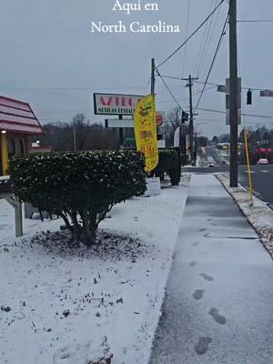 nieve en  North Carolina  #aztecagastonia #charlotte #gastonia #northcarolina #guapachoso #guapachoso21 