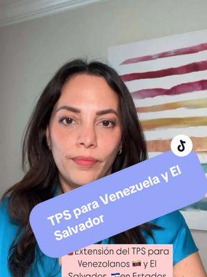 TPS para Venezuela y El Salvador  #paroleparavenezolanos  #asilopolitico #asiloenlinea  #inmigracion  #immigrationusa #venezolanosenmiami #venezuela #venezolanosenusa #venezolana  #georgia #venezolanosenflorida #permisosdetrabajo #tpsvenezuela # tps #HistoriasMigratorias, #DerechosMigrantes, #ExperienciaMigrante, #MigraciónJusta #permisosdetrabajo 