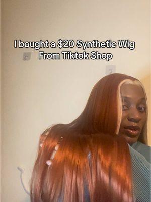 Comes in lots of different colors #syntheticwig #wigtok #wigreview #bestsyntheticwigs #wiginstall #beginnerwig 