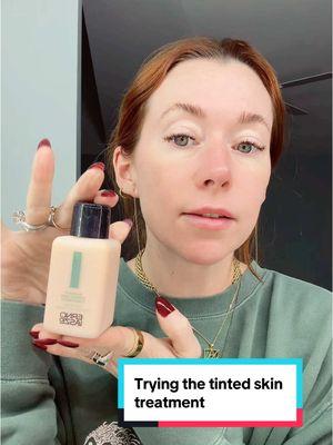 Trying the Erno Laszlo shake it tinted skin treatment. #iboughtthis #ilikeit #tinted #makeup #skincare #tiktokmademebuyit 