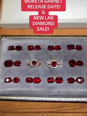 MURETA GARNET COMING NEXT WEEK! LAB SALE! TIKTOKPOCOLYPSE! #muretaandco #garnet #sanfrancisco #fillmorestreetsf 