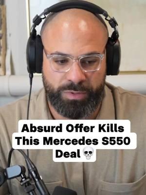 As soon as he brought this price up, the deal was over. #mercedes #carnegotiation #usedcars #carpricing #automotiveindustry #fy #fyp