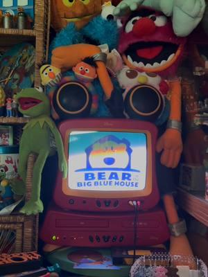 i love u physical media #bearinthebigbluehouse #muppets #jimhenson #disney #muppettok #muppetcore #physicalmedia #physicalmediaforever