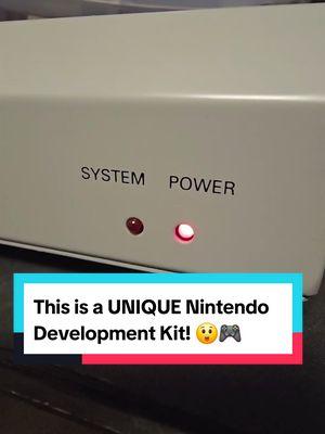 This is a UNIQUE Nintendo Development Kit! 😲🎮 #fypシ #viral #technology #gaming #retrogaming #nintendo #gameboyadvance #gameboy #gameboycolor 