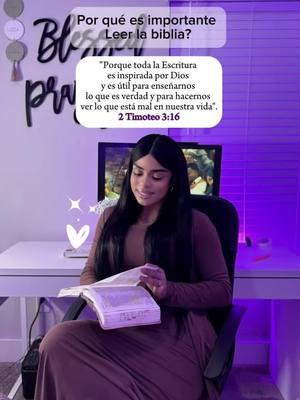 🫶🏽 !Te invito a que leamos la biblia🙌🏽 "La Palabra de Dios es la luz que iluminará tu camino"#videoscristianos #reelescristianos #labibliadice #labiblia #vidacristiana #contenidocristiano #alabanzas_cristianas #gentecristiana #jesusvive💫 #musicacristianatiktok #diosesbueno #diosdemilagros #reelescristiano 