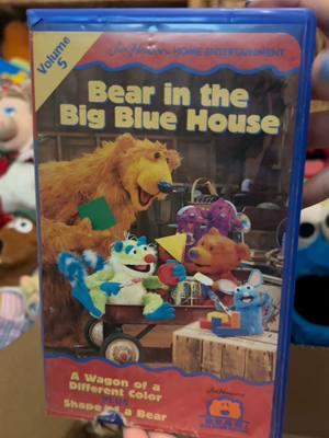 it's been awhile since i've added any bear in the big blue house to my collection #bearinthebigbluehouse #muppets #jimhenson #disney #muppettok #muppetcore #physicalmedia #physicalmediaforever