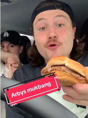 GIMME THE MEATS! @Arbys  #arbys #mukbang #fastfood #eatingshow #randomorder #onthisday 