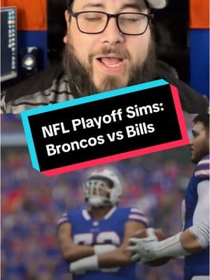 NFL Playoff Sims on Madden 25: Broncos vs Bills #acshear #NFLPlayoffs #nflplayoffsim #madden25 @BetUS_Sports 