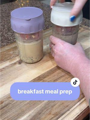 Easy high protein breakfast idea! Perfect for meal prep and for a quick grab and go breakfast. @Oats Overnight  #oatsovernightpartner #highproteinbreakfast #easybreakfast #highproteinsnack #easybreakfastideas #breakfastmealprep #asmrfood #creatorsearchinsights  