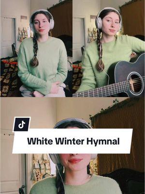 I’m currently snowed in and this song has been stuck in my head all day… Song: White Winter Hymnal by Fleet Foxes #whitewinterhymnal #fleetfoxes #winter #snow #snowstorm #tennessee #snowedin #cover #coversong #singing #harmonies #duet #guitar #guitarcover #fyp 