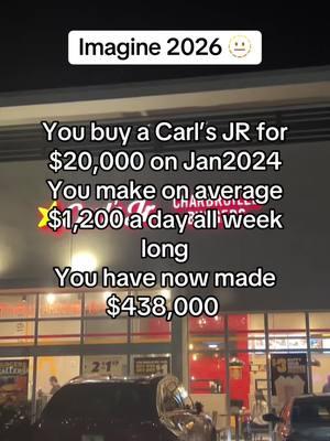 Carls JR investment  #investment #businessowner #money #invest #smart #onlinemoney #bag #entrepreneur #profit #motivation #moneymoves  