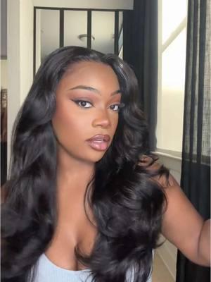 Perfect fit Pre-layered loose body wave glueless wig put on & go!   @tinashehair #tinashe #tinashehair #wig #humanhairwig #loosewave #layercut #layers #gluelesswig #wiginstall #fyp 