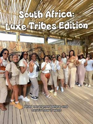 My trip to South Africa with @Luxetribes changed my life! If you’re looking to travel more in 2025 with amazing groups of women from all over then you need to book that vacation with LuxeTribes and do your next vacation the Luxe Way!  ✈️🌎🇿🇦 #luxetribes #southafrica #wheretovisit #girlstrip #PlacesToVisit #vacationideas #2024 #2025 #blackwomentravel #blacktravelfeed #culturalappreciation  #americanabroad #BucketListTravel #TravelGoals #AdventureTime #TravelInspiration #WanderlustVibes #exploretheworld  #bucketlistadventures #bucketlist #travelwithme