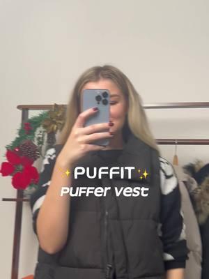 #PufferJacket classic puffer vest🥳#WaterRepellent #WinterGear #tiktokholidays #PufferSeason #perfectday #tiktokholidayhaul #puffit #gogg #testedforyou #winterfashion #waterrepellent #pufferjacket #cozy #winteroutfit #perfectdays #winterjacket #puffervest #brandselect 