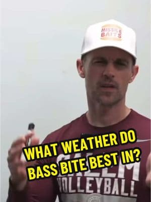 Bassmaster Elite Series Pro John Crews breaks down another weather condition. Make sure you stay tuned to our TikTok for more weather condition breakdowns! #bassfishing#bass#fishing#fish#fishinglife#fishingtiktoks#fishingtips#winter#winterfishing#bassfishinglife#bassfishingtiktok#missilebaits#madeintheusa 