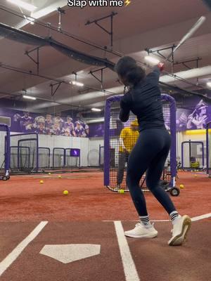 Slap with me⚡️ #softball #hitting #slapping 