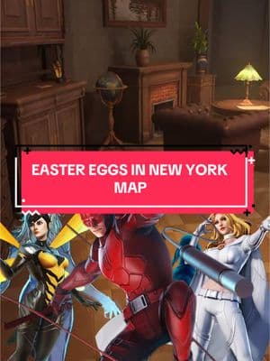 marvel rivals new york and sanctum sanctorum easter eggs! daredevil, emma frost and more! #marvel #marvelstudios #fantasticfour #marvelrivals #mrfantastic #invisiblewoman #drstrange #daredevil #xmen #humantorch #gaming #GamingOnTikTok 