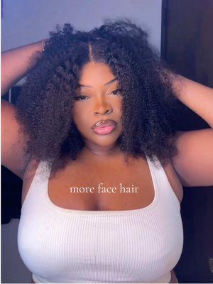 18inch afro kinky wig from @Morefacebeauty , click orange cart to get the same wig 🤎 #fyp #morefacewig #kinkycurlywig 