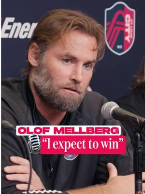 “I expect to win” #AllForCITY #MLS #olofmellberg 