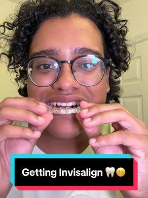 Would you ever get invisalign? 😭 It’s been 1.5 weeks and it’s no longer painful thank god 🫶 #invisalign #invisalignsmile #braces #teeth #dentist #clearaligners #newteeth 