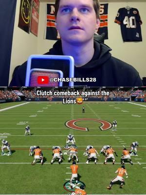 Game winning drive at the end🔥 #fyp #madden #madden25 #ultimateteam #madden25gameplay #nfl #football #chasebills28 #chicagobears 