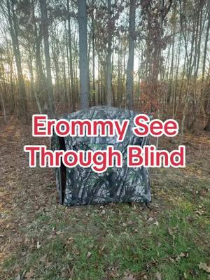 Erommy See Through Blind #hunting #deer #deerhunting #turkey #turkeyhunting #rut #buck #doe #hunting2024 #hunting2025 #erommy #erommy_furniture @EROMMY @EROMMY_home 