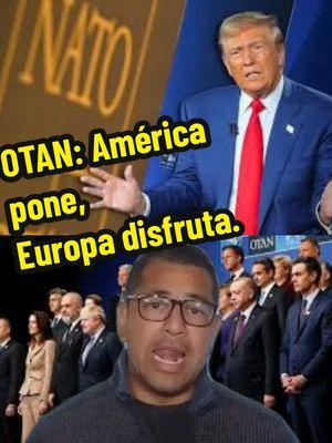 Algunos no entienden el punto de Trump sobre la OTAN.
 Creen que es egoísmo, pero es justicia.
 Estados Unidos paga más del 70% de los gastos de defensa de la alianza.
 Mientras tanto, países europeos gastan menos del mínimo acordado.
 Quieren seguridad, pero no quieren pagar por ella.
 Trump no pide nada irracional.
 Solo pide que los aliados cooperen y asuman su responsabilidad.
 La seguridad no es gratis ni un favor.
 Es un esfuerzo compartido.
 Criticar a Trump es ignorar la carga que lleva Estados Unidos por proteger al mundo.
 
 #Trump2024 #kamalaharris2024 #trump2024 #trump #HispanicTikTok #MAGA #LatinosForTrump #voteblue2024 #latinos #latinostiktok #latinosenusa #latinosenusa #fyp#paratii #explora #explorarpage #univision #kamala #DemocratsOfTikTok #telemundo#mexico #claudiasheimbaum #mexicolindoyquerido #mexicolltiktok #amlo #amlo_oficialmx 