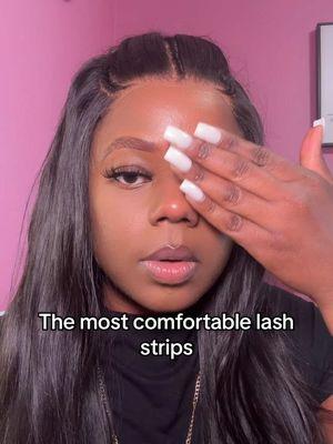 Super comfortable, eyelash strips ideal for daily wear! Shop our glam, lash bundle.  #eyelashstrips #lashes #avacluxe #bestlashes 