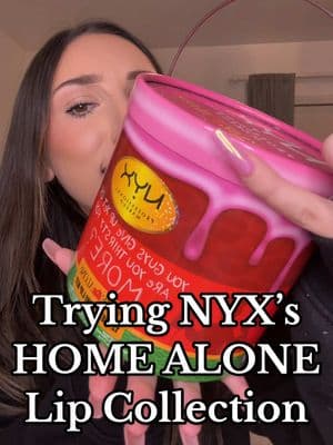 Replying to @Deb 77 did you know @NYX Professional Makeup came out with a home alone makeup collection?! What do you think of this lip vault 🤭 #nyx #nyxcosmetics #nyxreview #nyxhomealone #nyxhomealonecollection #makeupreview #makeupcollection #makeupfirstimpression #homealone #homealonemakeup 