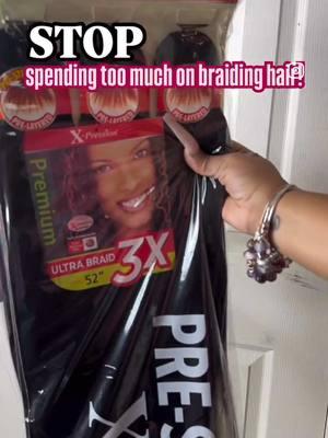 If you’re tired of paying $6, $7, or $8 per pack at the beauty supply store, let me put you on! With my vendor, your braiding hair will only cost $2.80 per pack. Just imagine getting 5 packs of hair for $14, while the same 5 packs would cost around $35 in-store. That’s a SWEET LICK! 🙌 my vendor  and I have had a great business relationship for over 5 years .  And guess what it’s 2-day delivery right to your door. 📩 DM me now to grab my vendor contact info for just $15 and start saving BIG. Your hair game AND your wallet will thank you! Oh, and while we’re talking about “saving”… my Girls Girl e-book is dropping soon, and I’ll be giving you 5+ “free” bonuses that will set you up for success in the braiding industry. Whether you’re just starting out or trying to elevate your hustle, this e-book is packed with tips, strategies, and resources to help you ELEVATE. Don’t miss out—secure the plug for your hair and stay tuned for the e-book that’s going to change the game. 💁🏽‍♀️✨ #braidinghair #BraidingTips #beautysupply #braiders #xpressionhair 