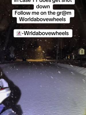 Let’s hope it works out! #worldabovewheels #wheelchairlife #winter #abilitynotdisability #wheelchairactivities #drifting #fastfriday 