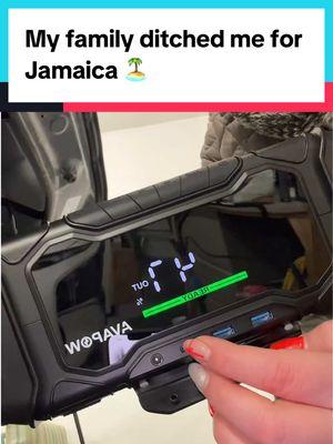 My family ditched me for Jamaica 🏝️ ☀️ … but can you blame em? #TikTokShop #ttshop #jumpstarter #jumpstart #jumpercables #deadbattery #carproblems #carwontstart #deadcarbattery #caraccessories #avapow @AVAPOW #carmusthaves 