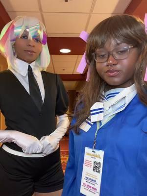 Tohru's final straw @mari 🥸 #fruitsbasket #landofthelustrous #ichibancon2025 #anime #fruitsbasketcosplay #landofthelustrouscosplay #fyp #cosplay #cosplayer 