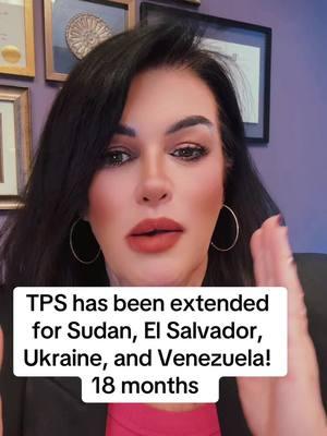 TPS for El Salvador Venezuela Sudan and Ukraine has been extended for 18 months by president Biden #BreakingImmigrationNews #TPS #ElSalvador #Sudan #Ukraine #Venezuela #Biden #BuyingImmigration #TrumpImmigration #BidenImmigration