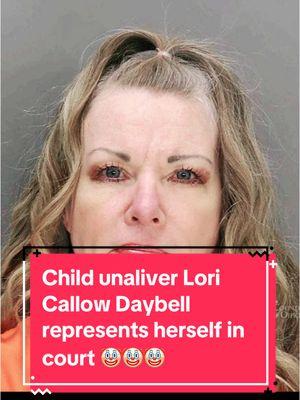 Child unaliver Lori Callow Daybell represents herself in court 🤡🤡🤡 #lorivallow #truecrimetok #truecrimestory #truecrimeanytime #foryoupage 