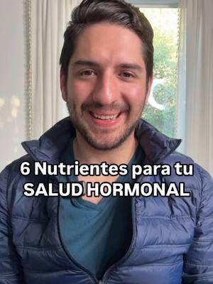 6 Nutrientes esenciales para la salud de tus hormonas. Las hormonas son mensajeros químicos del cuerpo. Regulan muchas funciones, desde el metabolismo hasta nuestro sistema de defensa contra infecciones. Y lo que comemos impacta directamente nuestra salud hormonal. Varios nutrientes tienen diferentes roles en la salud y el balance hormonal. Por eso hay que procurar llevar una alimentación saludable. Las hormonas agradecen una buena dieta. Y te ayudarán a estar y sentirte mejor. ¡Comparte con quien necesite esta información! #hormonas #saludhormonal #balancehormonal #salud #nutrición #saludynutricion #nutrientes #alimentacionsaludable 