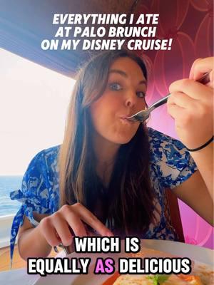 Here is everything I ate at Palo Brunch on the Disney Dream!!😋🍝🥂#disney #disneycruise #disneycruiseline #disneycruiseship #disneycruiselife #dcl #cruise #cruiseship #cruisetok #cruiselife #cruisetips #dcl #palo #disneycruisefood #seadays #seadayvlog #seadayinmylife #disneyfood #disneyfoodie 