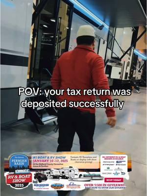 I know how y’all get with them tax returns! 😂 Why not go on down to Ron Hoover , the best in the west 😮‍💨😎🤙🏽 @Leonel Correa @Anthony Patterson771 @Elizabeth V @The donkey @Andrew Decker 🕺🏽🕺🏽 #ronhoover #westtexas #odessatx #5thwheelliving #boats #fyp  #fypシ #foryou #foryoupage 