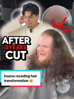 Insane receding Hairline transformation. My Client 💈 has been going out his hair for years and had no idea of what hairstyles to do. So I recommended him a Texture Fringe with a low taper blow or haircut and a modern mullet so it can fit his head shape and prepare him for his pre cut of his wedding in March. Him and his daughters were so happy with the end result of the haircut Link in bio to book an appointment 💈 #chicagobarber #j_da_barberr #chicago #chicagobarbers #berwyn #berwynbarber #cicerobarber #transformation #fyp #savinghim 