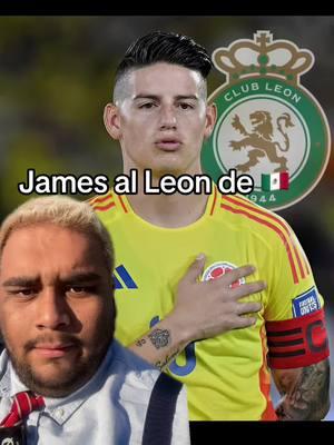 #greenscreen James Rodriguez capitan de la selección colombiana de futbol llega al Leon de la Liga MX. Gran fichaje para el club esmeralda. #jamesrodriguez #ligamx #futbolcolombiano #seleccioncolombia #futbolmexicano 