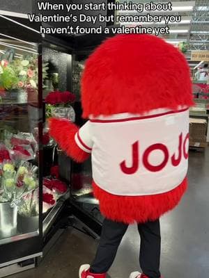 One step at a time, JoJo. #ValentinesDay #valentine #cantlaughyet #jewelosco 