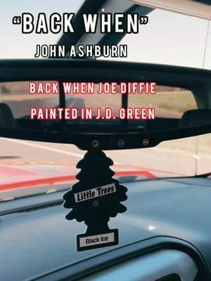 Anybody else like them little tree air freshners or nah?! #rearview #backwhen #joe #diffie #johndeere #alanjackson #chattahoochee #tim #mcgraw #90s #2000s #country #tn 