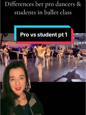 There is a threshold from student to professional dancer that once crossed, certain rules and even abilities shift. #balletdancer #balletclass #LearnOnTikTok #dancelens