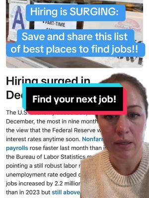 📷 App: bonniedilber Companies are hiring so let's up our job search game by going where the jobs are! #jobsearch #jobseekers #jobboards #techjobs #remotejobs #remotework #startupjobs #flexiblework 