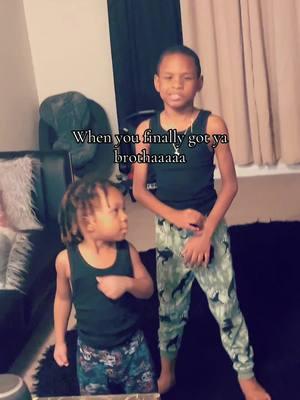 When you finally got your brothaaaaa 😎😎😎🖤🖤🖤🖤🤘🏾🤘🏾🤘🏾🤘🏾🤘🏾 #thebrothers #boymom #kidsnight #momlife #fridays #ilovebeingtheirmom #pov #kidsdancing #justforfun #brotherlylove #eviltwin #turnup #creatorsearchinsights 